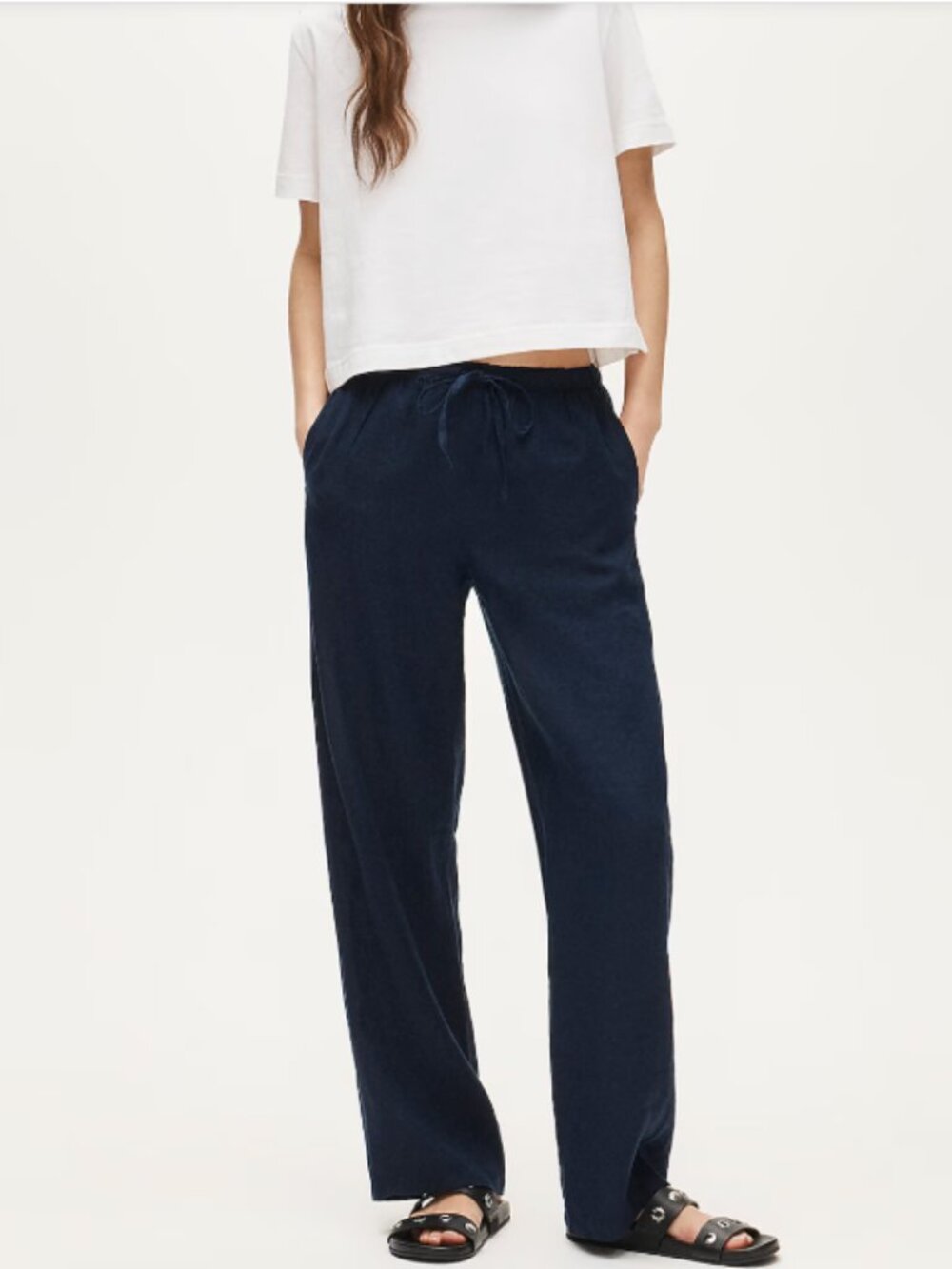 J. Crew Soleil pant in linen